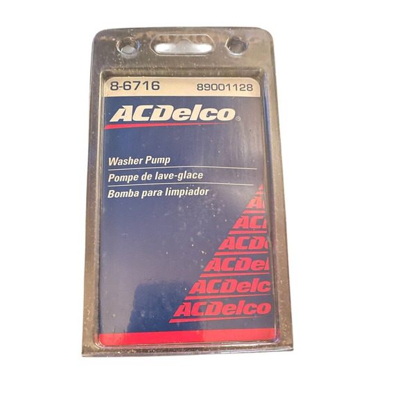 Windshield Washer Pump ACDelco 8-6716 89001128 For Multiple GM Cars 1991-2000 - Picture 2 of 9